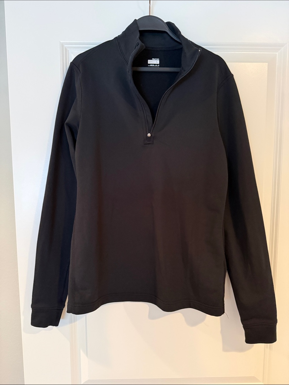 Nike Fit Dry Women's Black Quarter-Zip Pullover size 12-14